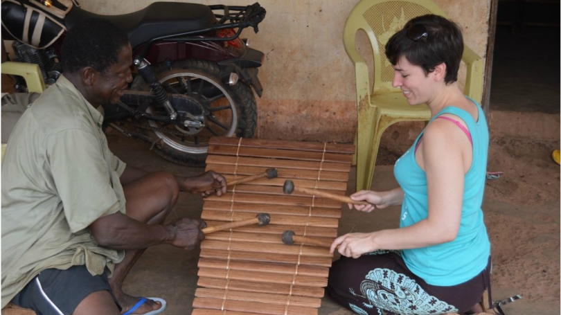 Assistant Professor Laura McPherson in Burkina Faso